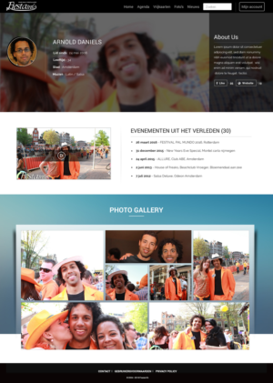Diseño Web por Sbss para Arnold Daniels | Diseño: #10674508
