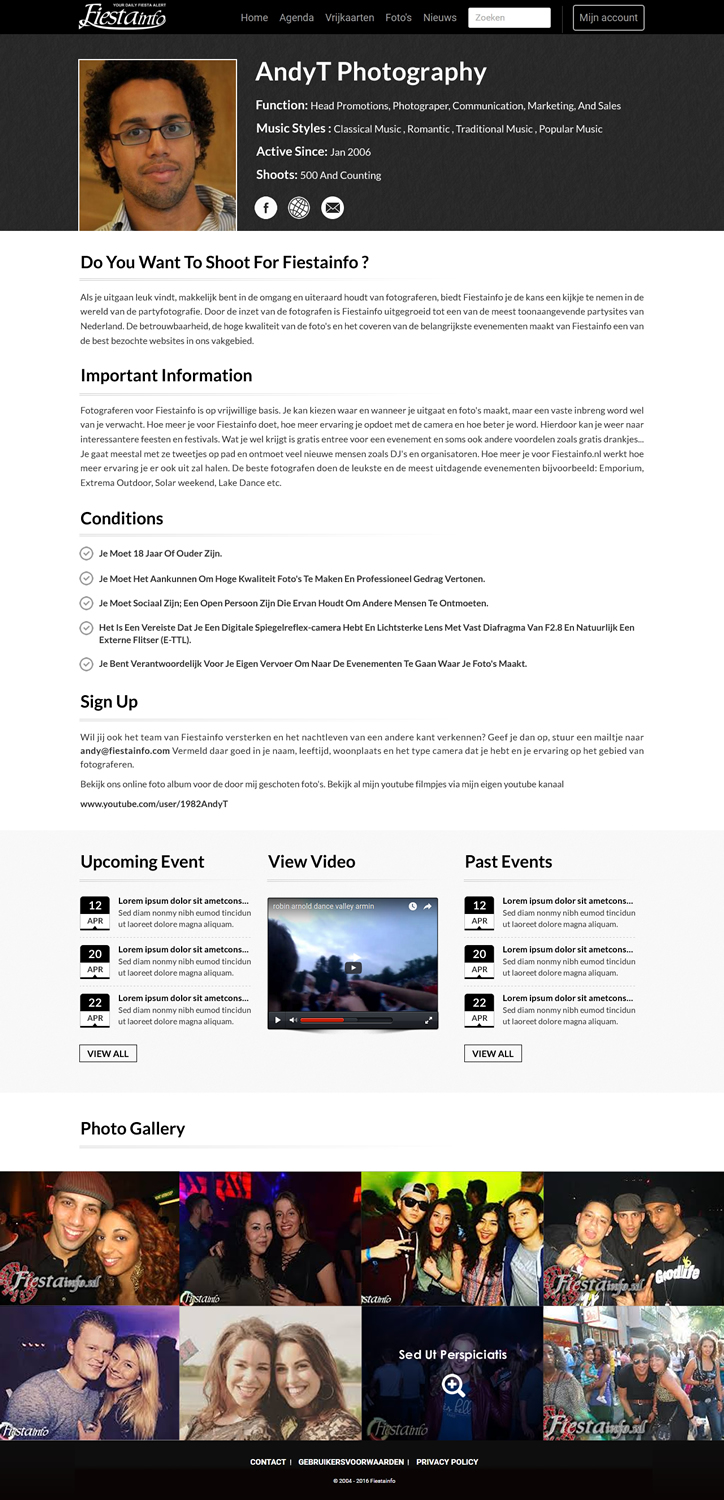 Web Design par Sbss pour Arnold Daniels | Design #10674509