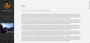 Web Design by bdesigner9 for Arnold Daniels | Design #10680698