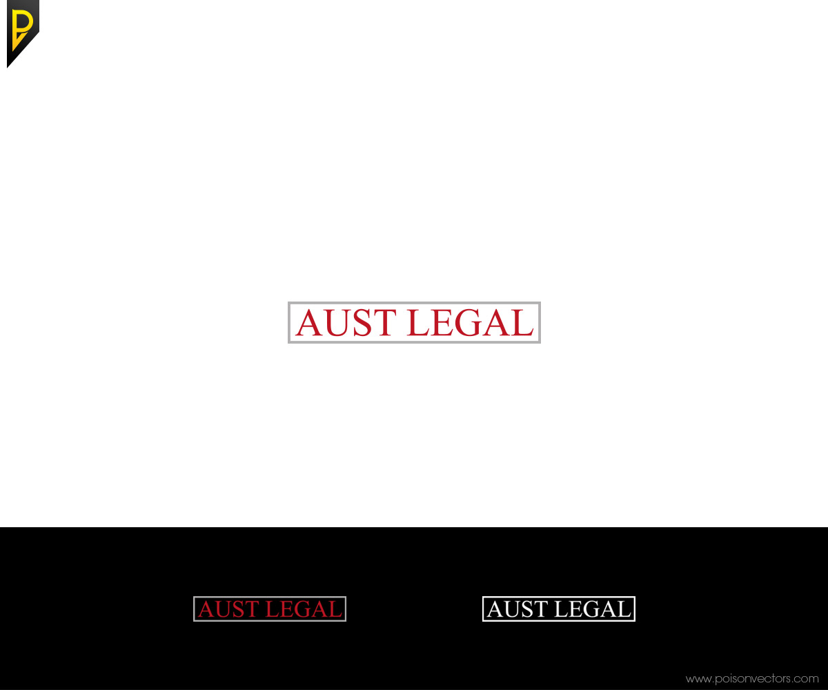 Logo Design by poisonvectors for Aust Legal Inc | Design #10746889