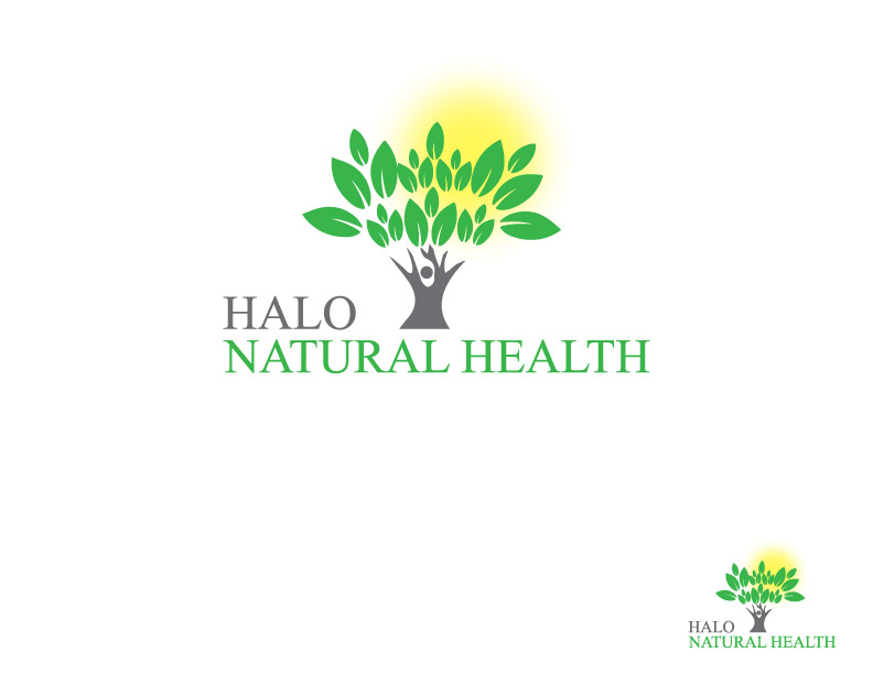 Diseño de Logo por MAWBM para Halo Natural Health | Diseño #10657270