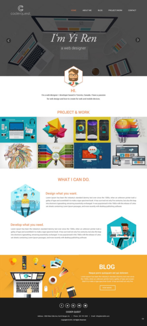 Web Design by pb for this project | Design: #10664688