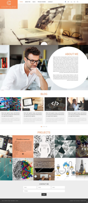 Web Design by pb for this project | Design: #10665516