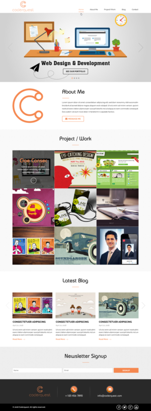 Web Design by Sbss for this project | Design: #10665927