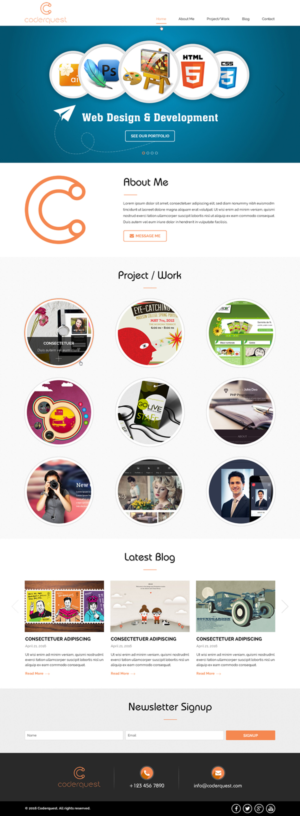 Web Design by Sbss for this project | Design: #10665929