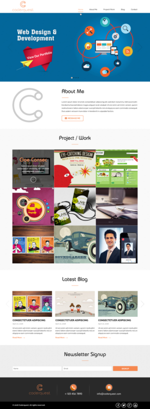 Web Design by Sbss for this project | Design: #10665930