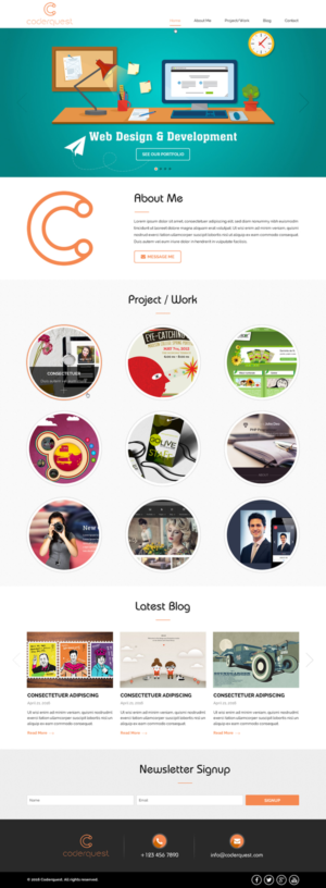 Web Design by Sbss for this project | Design: #10665931