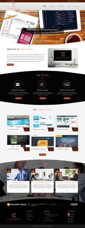 Web Design by Sbss for this project | Design: #10665932