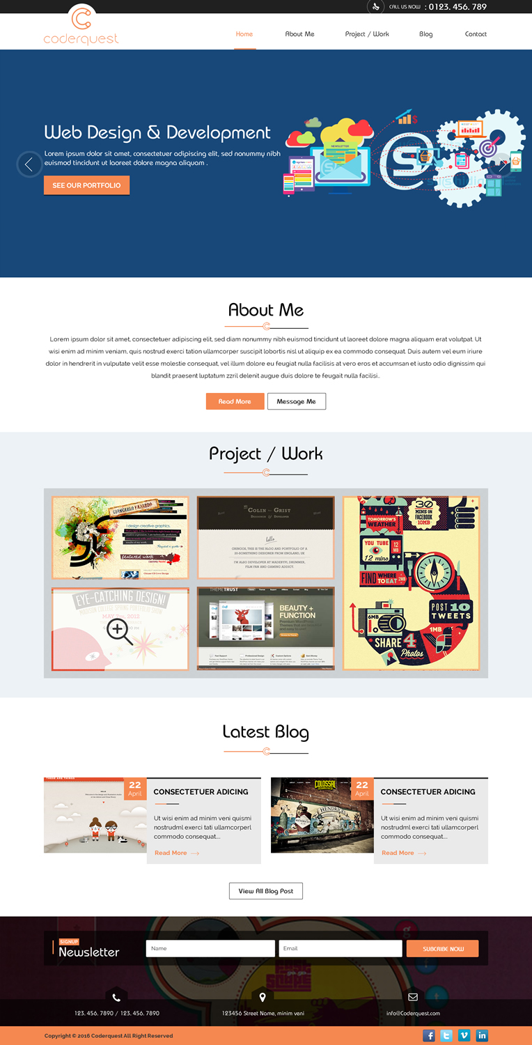 Web Design by Sbss for this project | Design #10670946