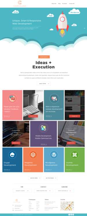 Diseño Web por Da Miracle para este proyecto | Diseño #10698271