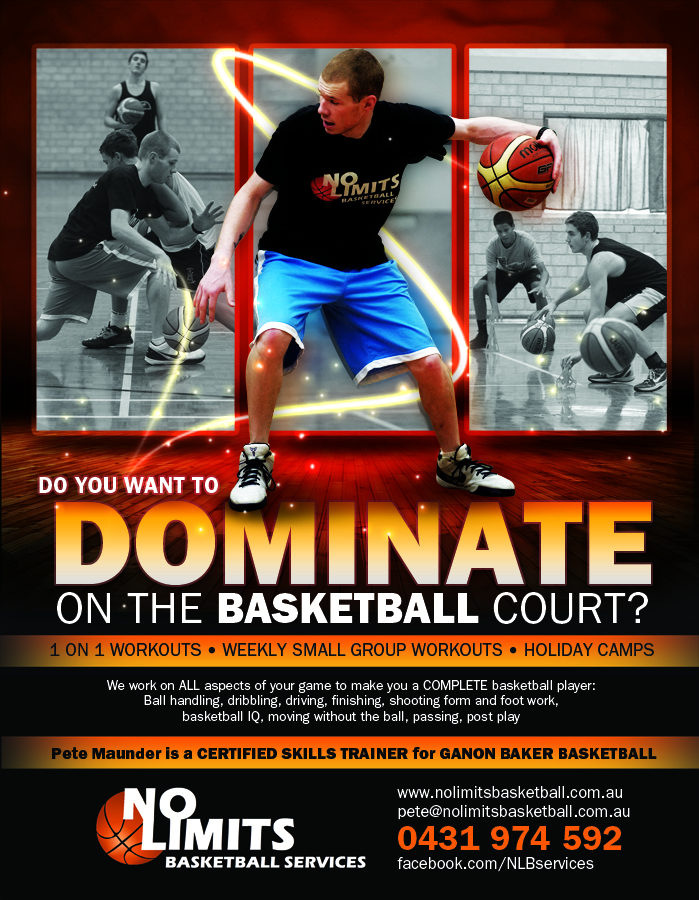 Flyer Design by earldesigns for No Limits Basketball Services | Design #2251873