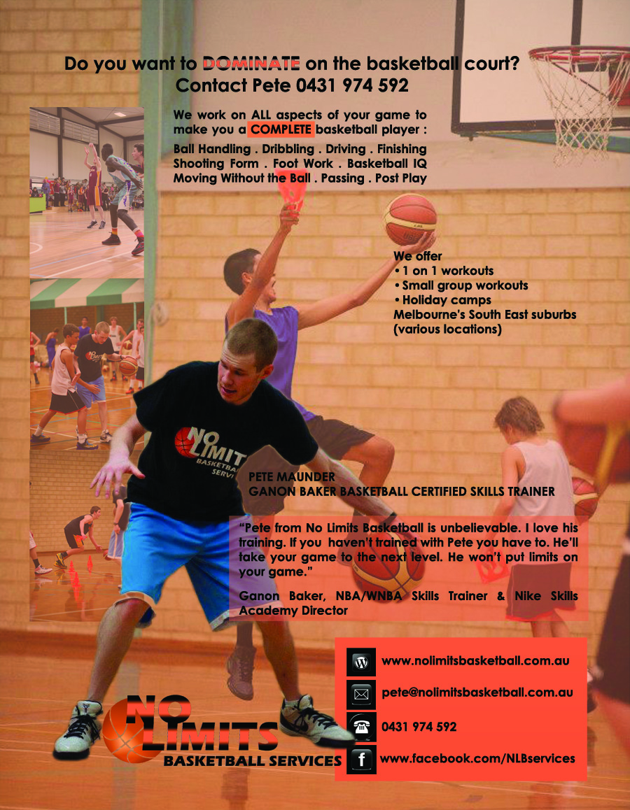 Flyer Design by JOICEDESIGN for No Limits Basketball Services | Design #2240308