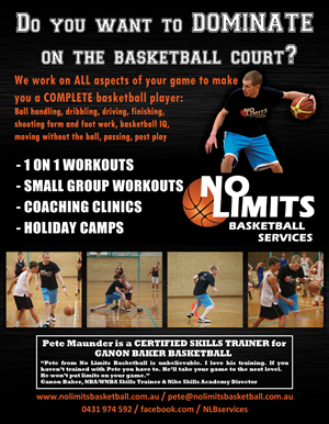 Flyer Design by Janith N. for No Limits Basketball Services | Design: #2242205