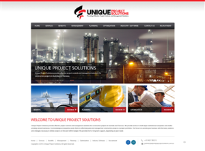 Web-Design von pb für Unique Project Solutions | Design: #2253508