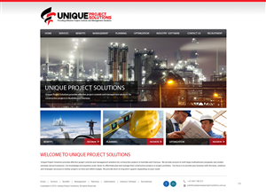 Web-Design von pb für Unique Project Solutions | Design: #2253522
