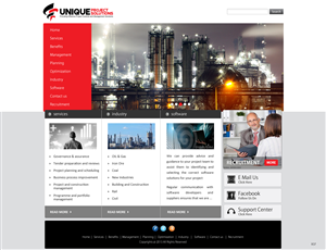 Web-Design von pb für Unique Project Solutions | Design: #2253544