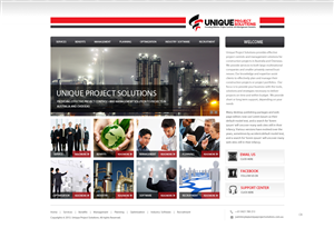 Web-Design von pb für Unique Project Solutions | Design: #2267088