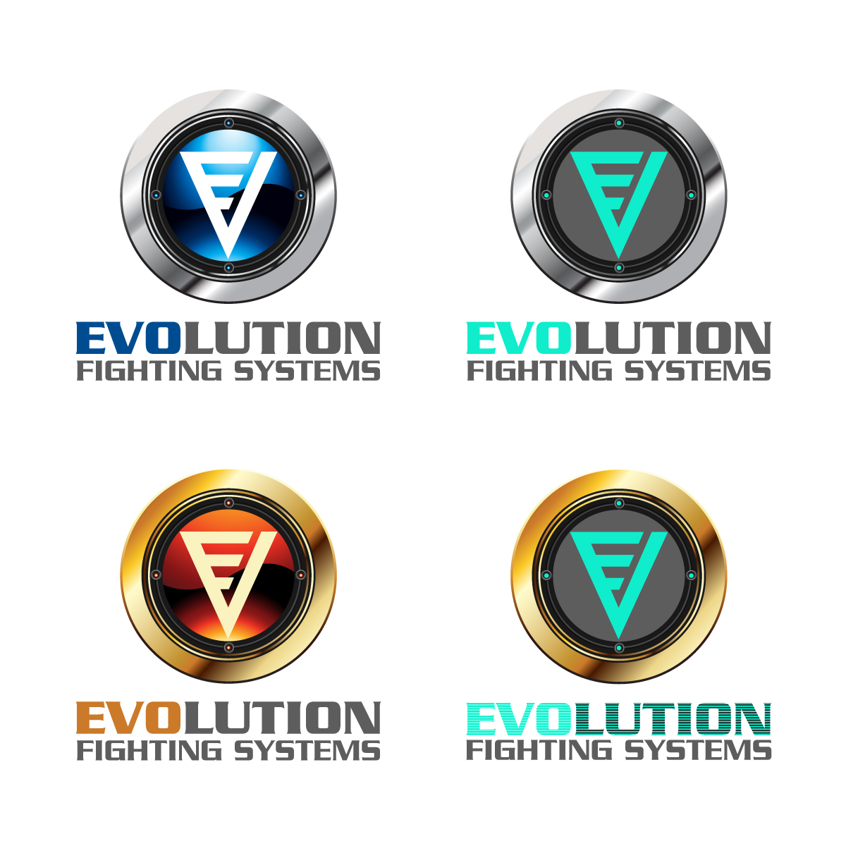 Diseño de Logo por HarishRudrappa para Evolution Fighting Systems | Diseño #10733974