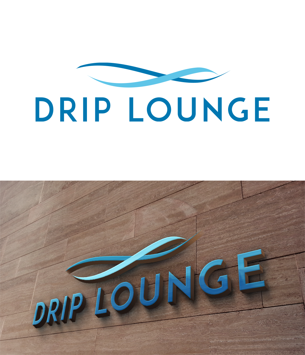 Logo Design by trufya for The Drip Lounge | Design #10755089