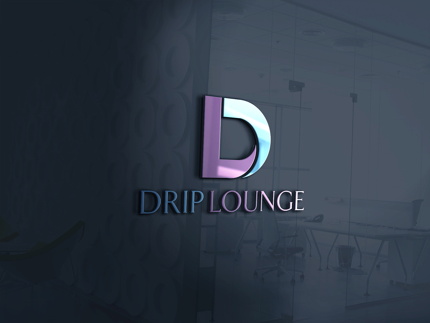 Logo-Design von Adeel Hanif® für The Drip Lounge | Design: #10691121