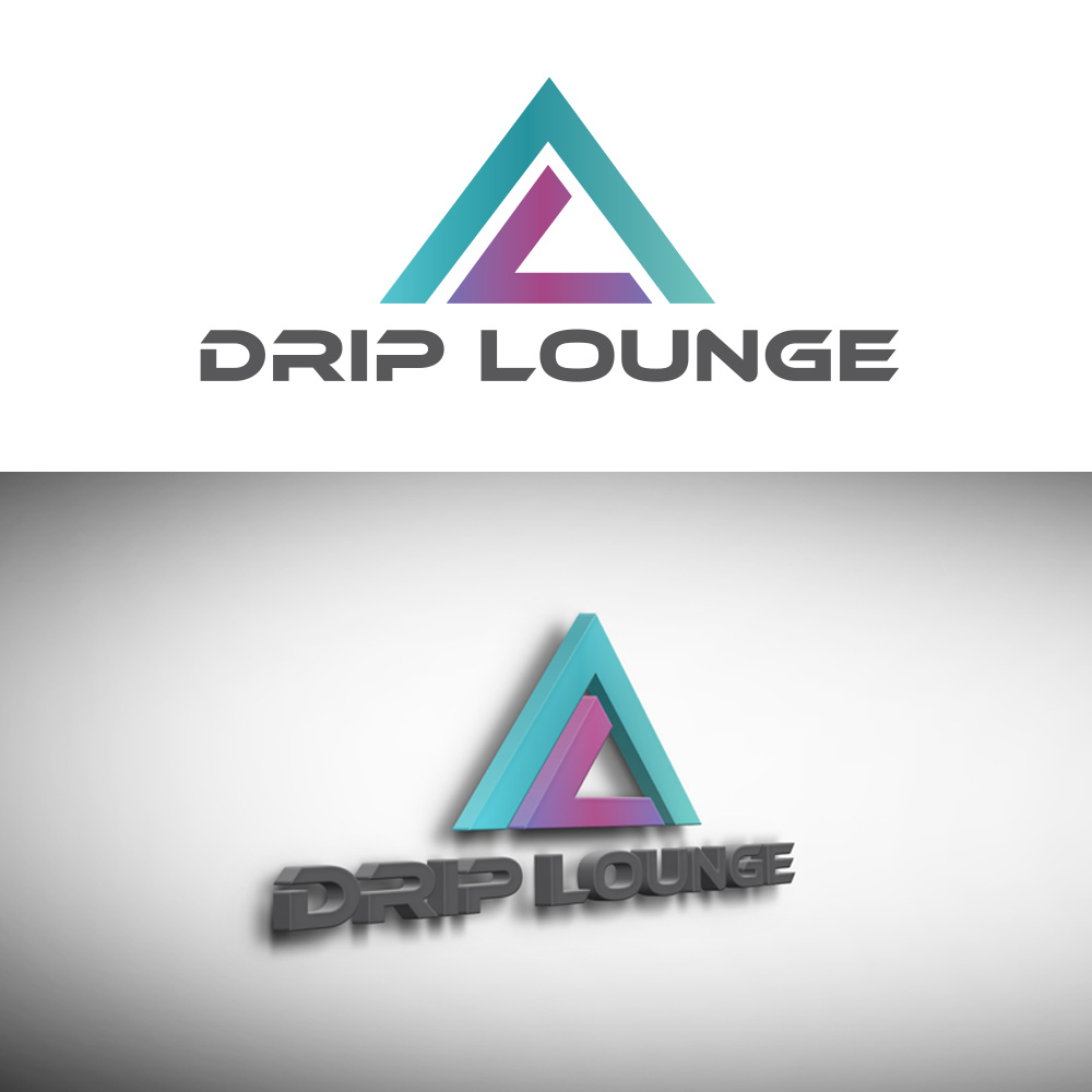 Logo Design by Miki for The Drip Lounge | Design #10720923
