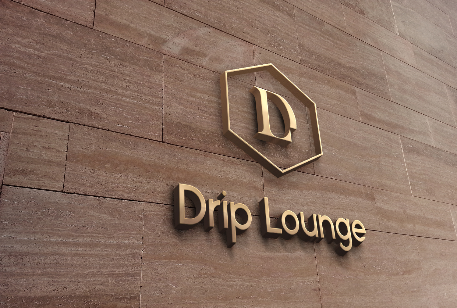 Logo Design by Marian Tupy for The Drip Lounge | Design #10744744
