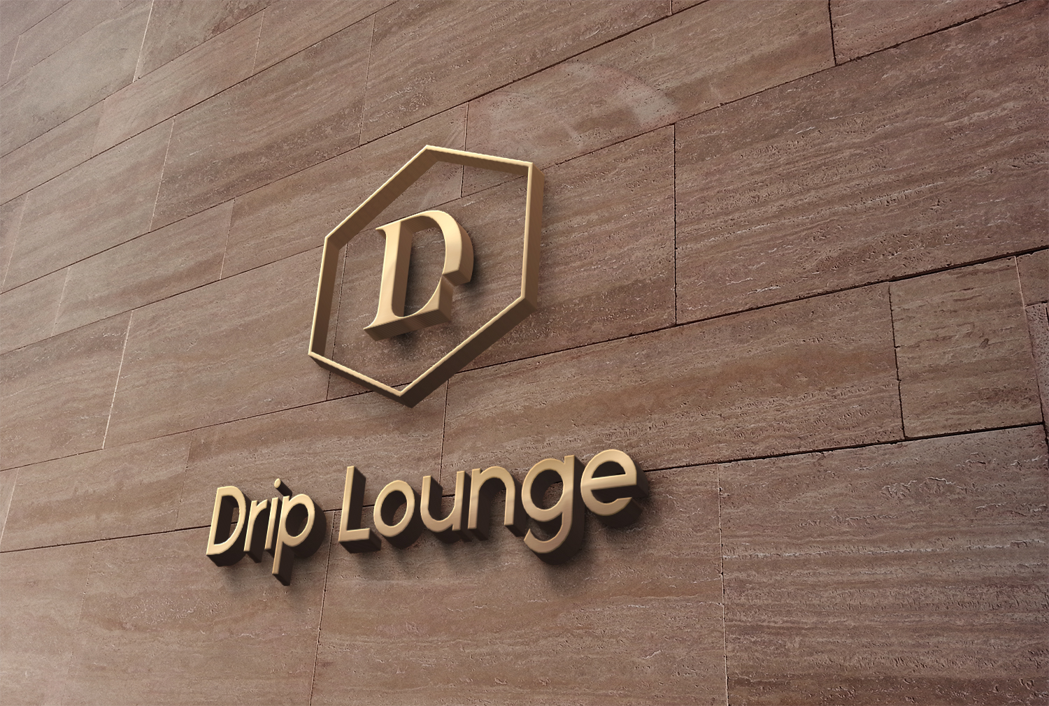 Logo Design by Marian Tupy for The Drip Lounge | Design #10744745