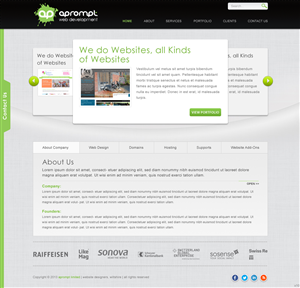 Web Design by pb for A Prompt Limited | Design: #2238368