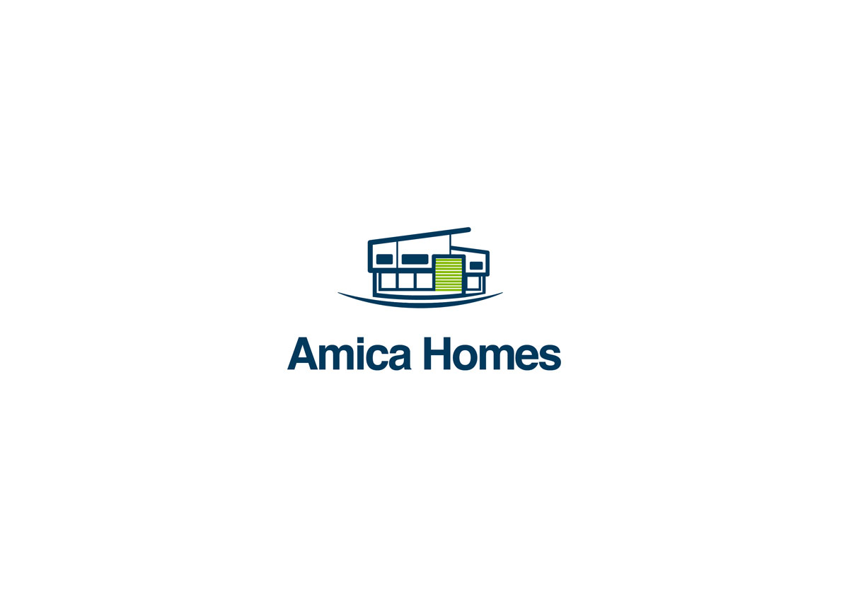 Logo Design by sbelogd for Amica Homes | Design #10726055