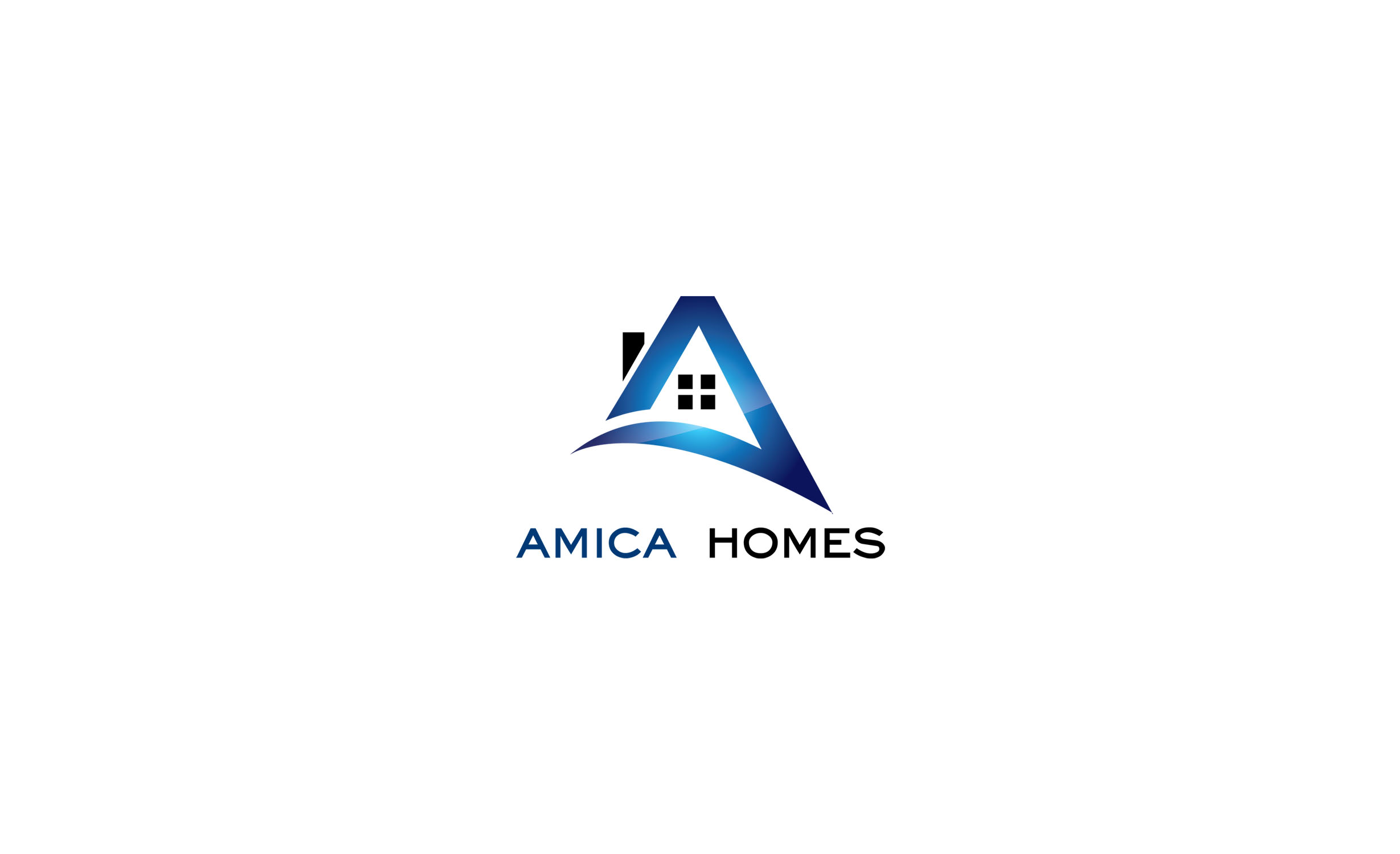 Logo Design by creativepoint for Amica Homes | Design #10663024