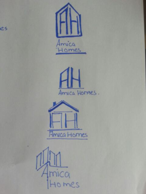 Diseño de Logo por maimoona para Amica Homes | Diseño: #10660758