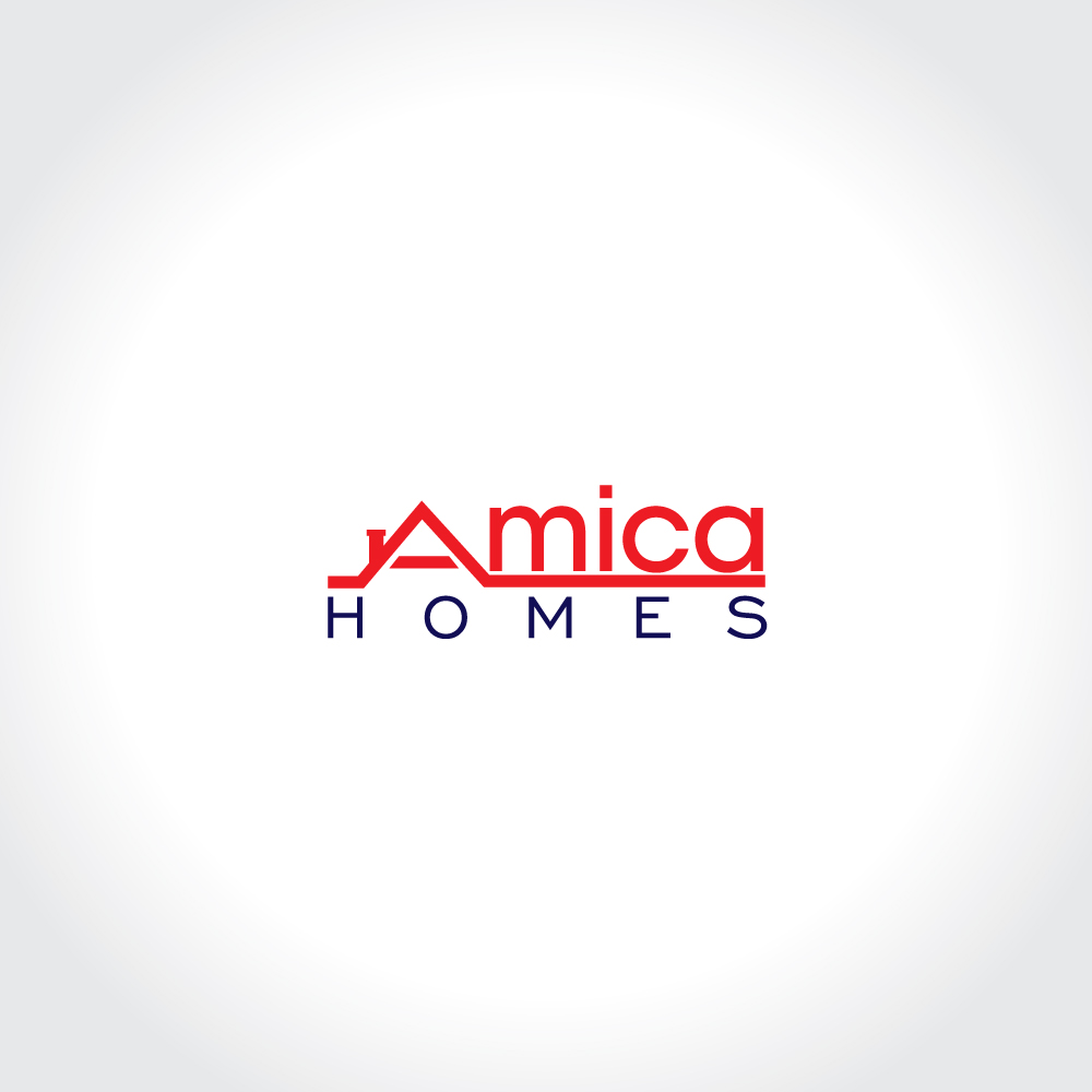 Logo Design by Sujit Banerjee for Amica Homes | Design #10663742
