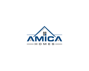 Diseño de Logo por suro212 para Amica Homes | Diseño: #10663262