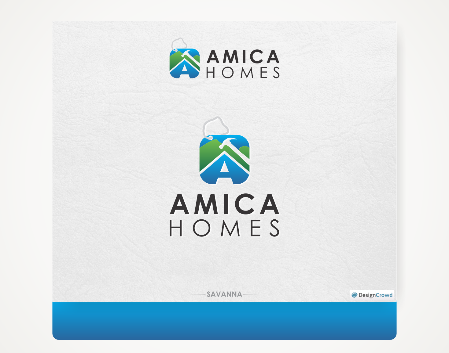 Logo Design by Savana for Amica Homes | Design #10661149