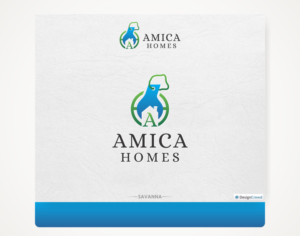 Diseño de Logo por Savana para Amica Homes | Diseño: #10661150