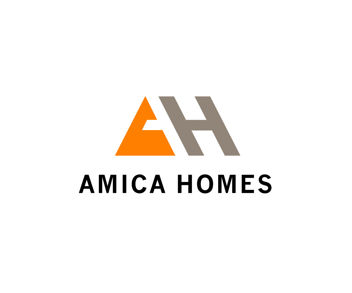 Logo Design by pi128 for Amica Homes | Design #10718233