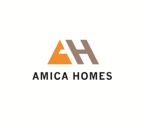 Diseño de Logo por pi128 para Amica Homes | Diseño: #10718233