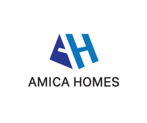 Diseño de Logo por pi128 para Amica Homes | Diseño: #10718237