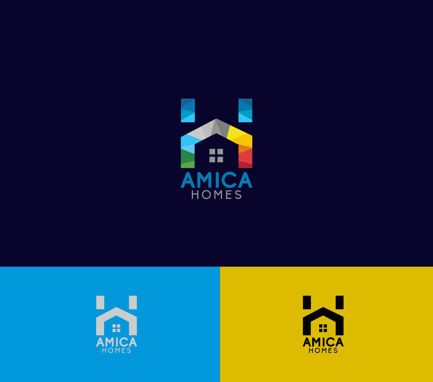 Design de Logo par rezamdsohag pour Amica Homes | Design #10690125