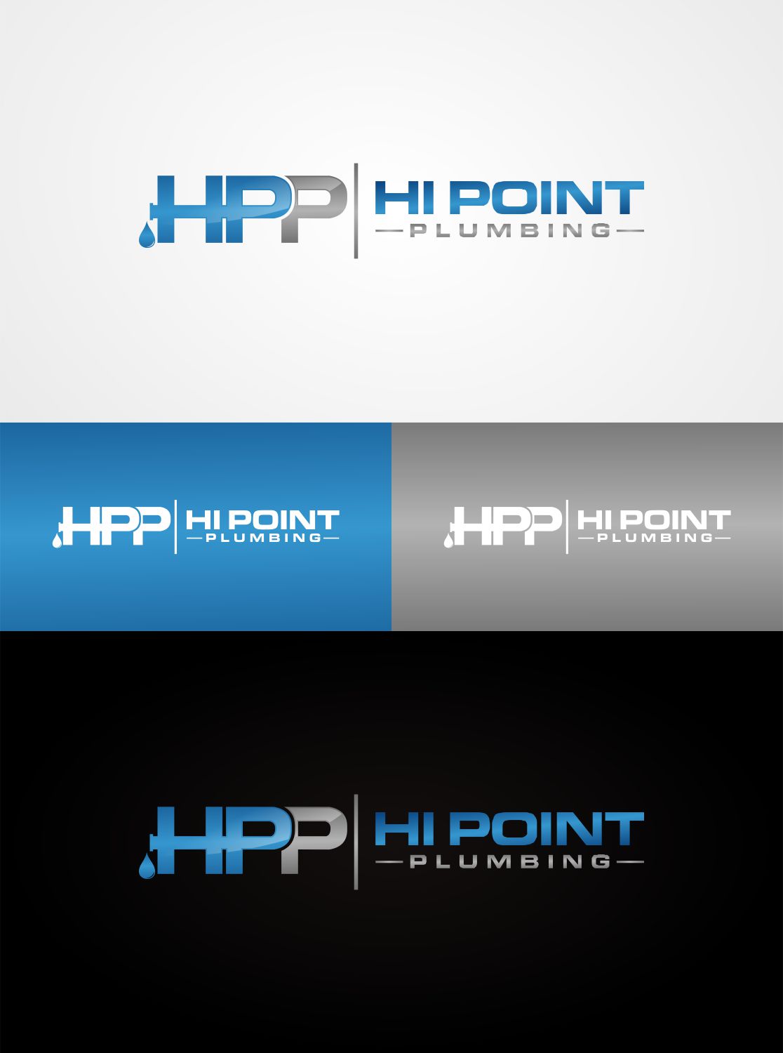 Logo-Design von Liyana für Hi-Point Plumbing | Design #10694459