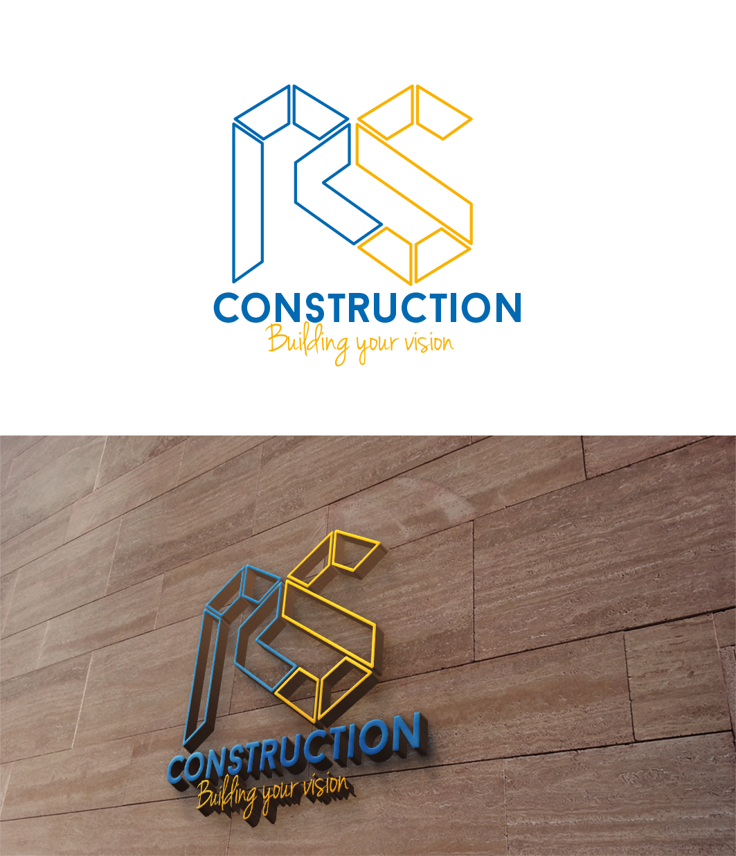 Logo Design by trufya for RS Construction  | Design #10756855