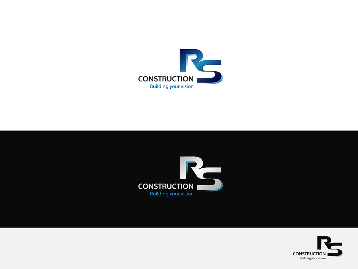 Logo Design by nzvm for RS Construction  | Design #10751182