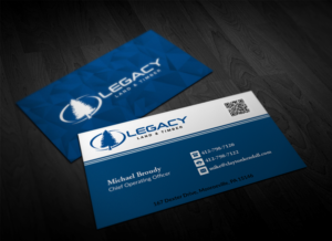 Business Card Design by Pointless Pixels India for Legacy Land & Timber | Design: #10668785