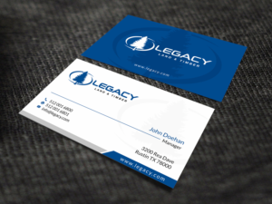 Business Card Design by SKYdesign for Legacy Land & Timber | Design: #10676392