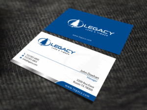 Business Card Design by SKYdesign for Legacy Land & Timber | Design: #10676394