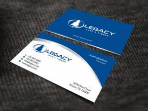Business Card Design by SKYdesign for Legacy Land & Timber | Design: #10676401