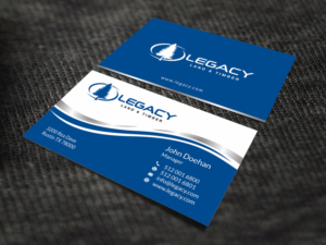 Business Card Design by SKYdesign for Legacy Land & Timber | Design: #10676418