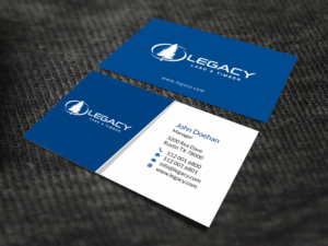 Business Card Design by SKYdesign for Legacy Land & Timber | Design: #10676427