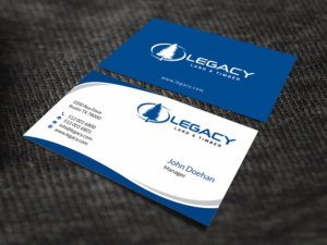 Business Card Design by SKYdesign for Legacy Land & Timber | Design: #10676443