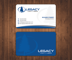 Business Card Design by Stylez Designz for Legacy Land & Timber | Design: #10755898